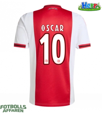 Ajax Oscar Gloukh #10 Hemmatröja 2025-26 Kortärmad